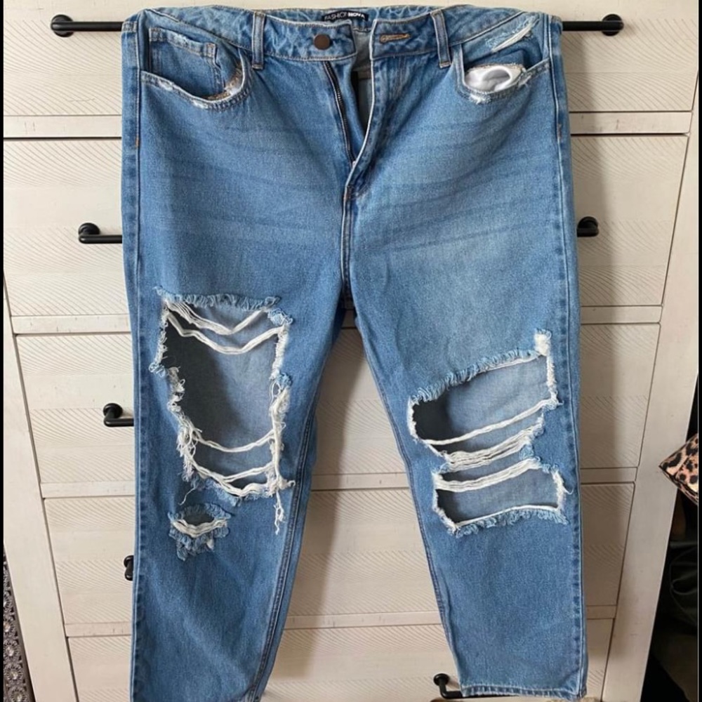 Say My Name High Rise Boyfriend Fashion Nova Jeans